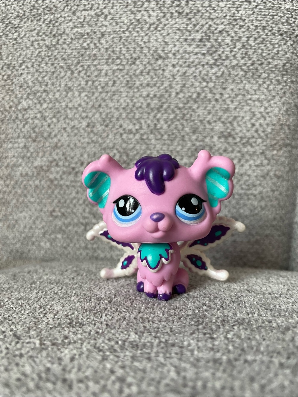 ⁠Authentic LPS Littlest Pet Shop #2708 Sprinkle Fog Fairy Dog Puppy Hasbro